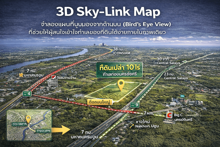 3D Map ที่ดิน