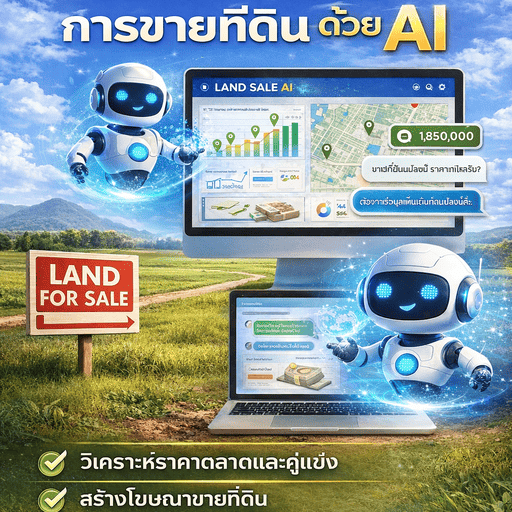 เว็บขายที่ดิน ด้วย AI