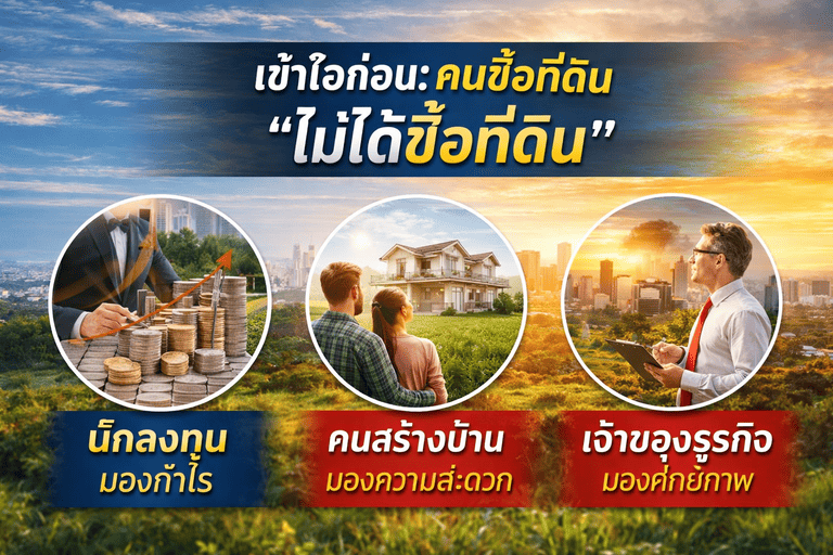 ลงประกาศขายที่ดิน