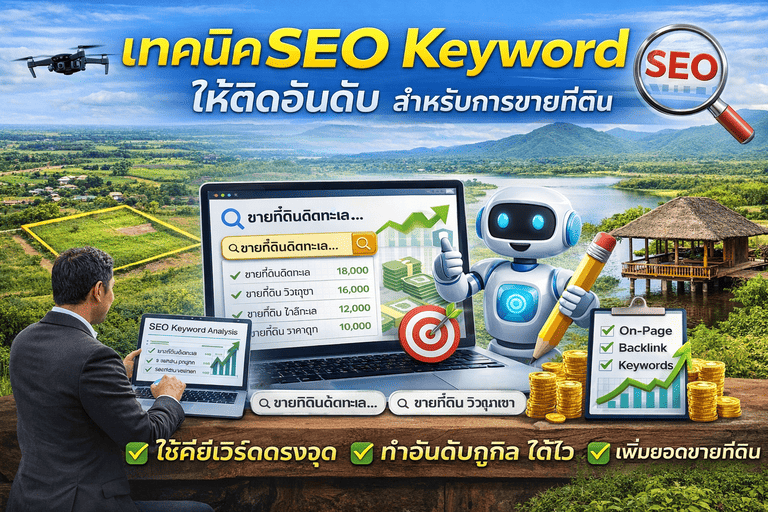 เว็บลงประกาศที่ดินฟรี ไม่จำกัดโพส