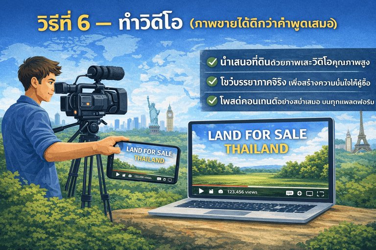 วิธีขายที่ดิน