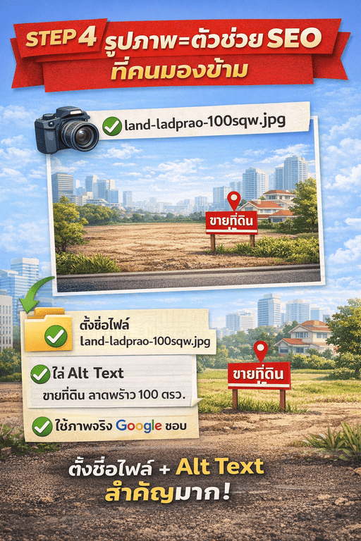 แนวทางทำ SEO ขายที่ดิน
