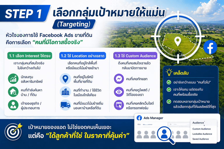 ยิงแอดขายที่ดิน