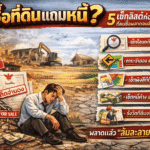 เช็กลิสต์ก่อนซื้อที่ดินเพื่อป้องกันหนี้
