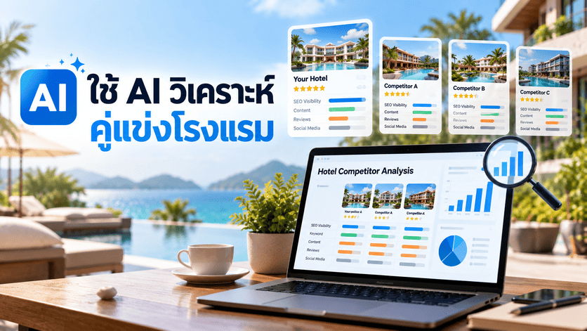 ใช้ AI วิเคราะห์คู่แข่งโรงแรม