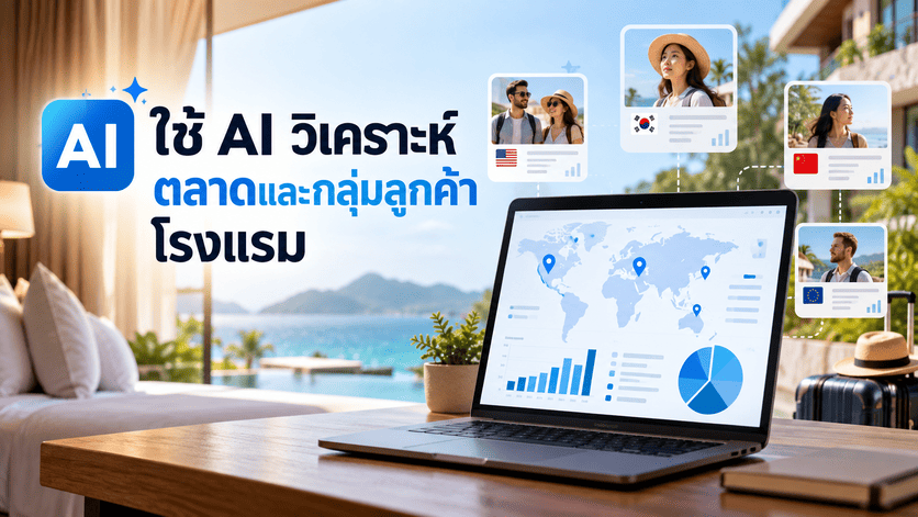 ใช้ AI วิเคราะห์ตลาดและกลุ่มลูกค้าโรงแรม